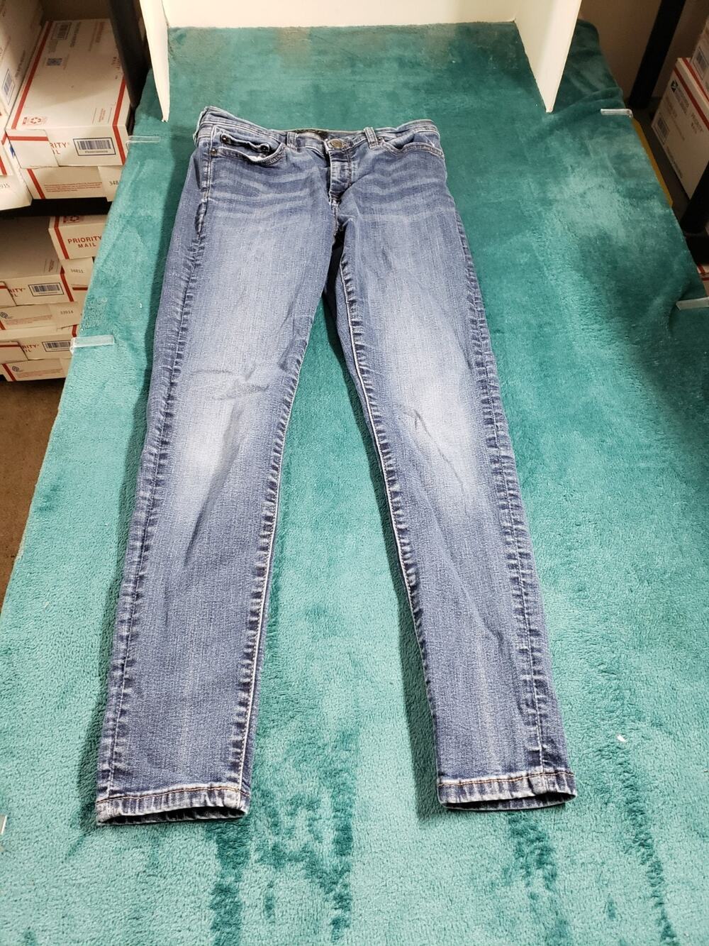 Banana Republic Jeans Size 6 Women Blue Pants Stretch Mid Rise Sculpt Skinny